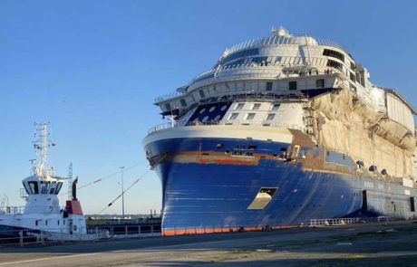 האונייה Celebrity Ascent משלימה קפיצת דרך חשובה בבנייתה