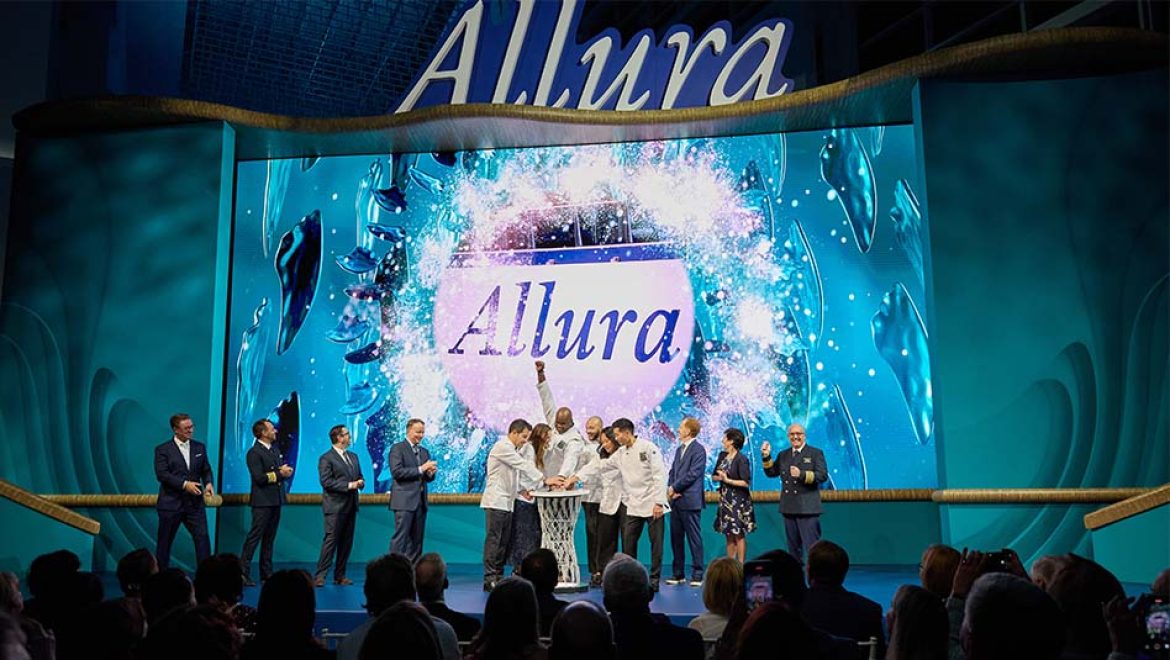 Oceania Cruises השיקה את Oceania Allura בטקס נוצץ במיאמי