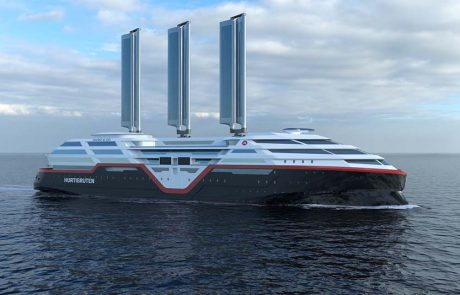 החידוש האחרון בים: מפרשים סולאריים הניתנים להגבהה והורדה