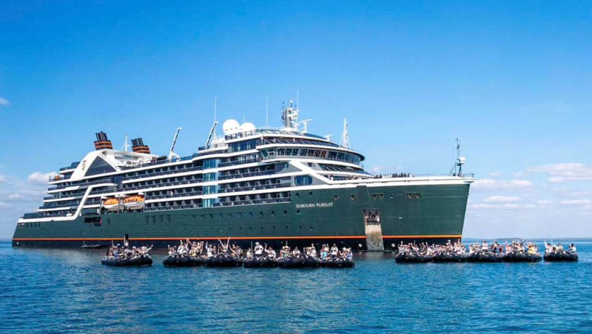 סיבורן ערכה טקס השקה לא שגרתי ל-Seabourn Pursuit