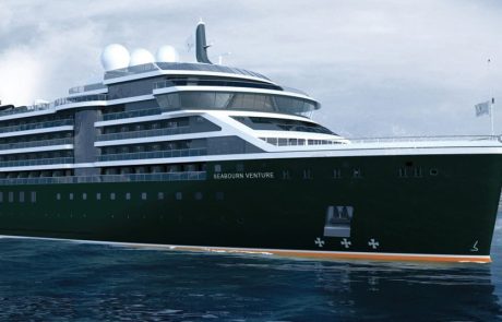 Seabourn Venture: טקס חיתוך לוח הפלדה המסורתי