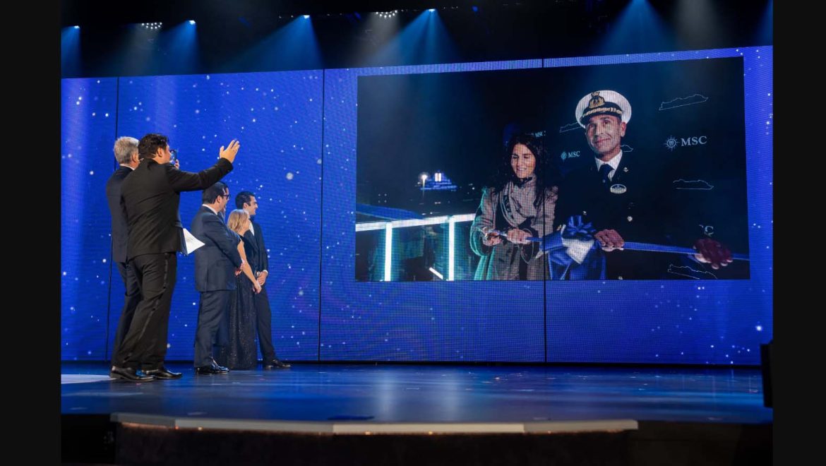 MSC Cruises השיקה את MSC Seascape באירוע נוצץ בניו יורק
