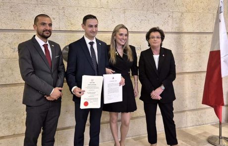 מורן מנו – מנכ”ל “מנו ספנות”, מונה לקונסול כבוד של מלטה בחיפה