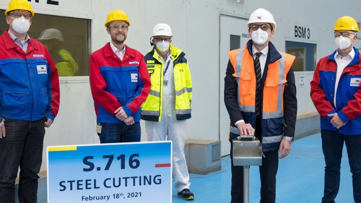 חברת P&O Cruises החלה בבניית אונייה חדשה