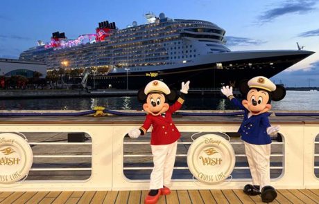 דיסני וויש הגיעה לנמל הבית בפורט קנברל שבפלורידה