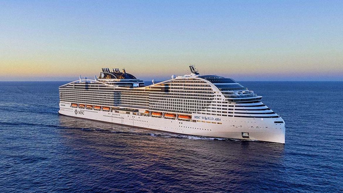 MSC Cruises :MSC World Asia חושפת את אוניית הדגל החדשה