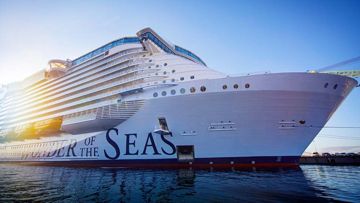 האונייה הגדולה בעולם הצטרפה לצי רויאל קריביאן אינטרנשיונל