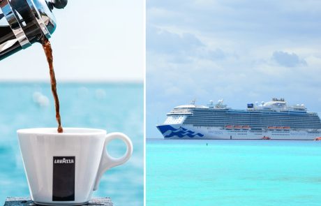מותג קפה לוואצה מגיע לסיפון אוניות פרינסס קרוזס