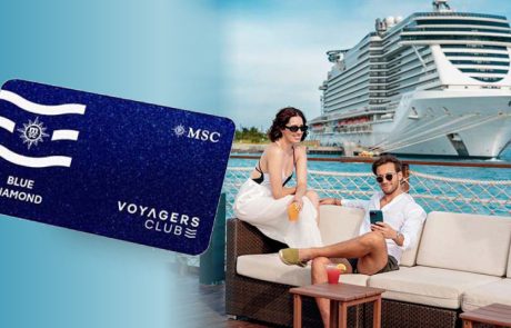 טוויסט של יוקרה: “יהלום כחול” ב- MSC VOYAGERS CLUB