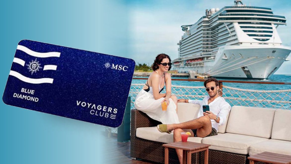 טוויסט של יוקרה: “יהלום כחול” ב- MSC VOYAGERS CLUB